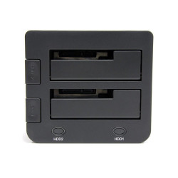USB 3.0  Dual Hard Drive Docking Station with UASP for 2.5/3.5in SSD / HDD &ndash; SATA 6 Gbps