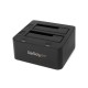StarTech.com USB 3.0 Dual Hard Drive Docking Station with UASP for 2.5/3.5in SSD / HDD – SATA 6 Gbps