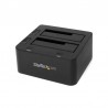 USB 3.0  Dual Hard Drive Docking Station with UASP for 2.5/3.5in SSD / HDD &ndash; SATA 6 Gbps