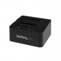 StarTech.com USB 3.0 / eSATA Dual Hard Drive Docking Station with UASP for 2.5/3.5in SATA SSD / HDD – SATA 6 Gbps