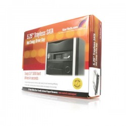 StarTech.com  5.25&amp;amp;quot; Tray-Less SATA Hot-Swap Bay