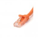 2m Orange Gigabit Snagless RJ45 UTP Cat6 Patch Cable - 2 m Patch Cord