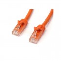 2m Orange Gigabit Snagless RJ45 UTP Cat6 Patch Cable - 2 m Patch Cord