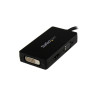 Travel A/V adapter: 3-in-1 DisplayPort to VGA DVI or HDMI converter