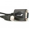 StarTech.com  1 Port Professional USB to Serial Adapter Cable with COM Retention
