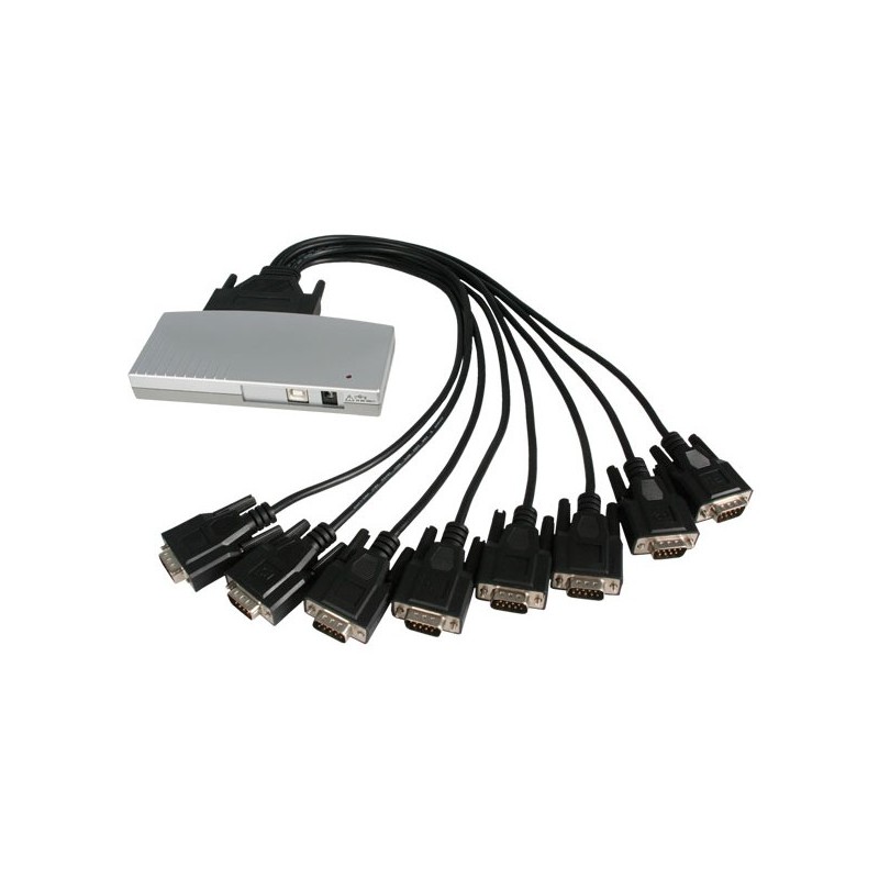 StarTech.com 8 Port USB to RS232 Serial DB9 Adapter Hub | StarTech.com ...
