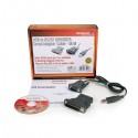 StarTech.com USB to RS232 DB9/DB25 Serial Adapter Cable - M/M