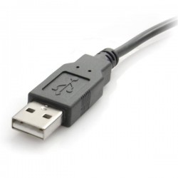 StarTech.com USB to RS232 DB9/DB25 Serial Adapter Cable - M/M