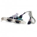 StarTech.com Internal USB Motherboard Header to 2 Port Serial Adapter