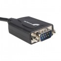 StarTech.com 1 ft USB to RS232 Serial DB9 Adapter Cable with COM Retention