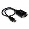 StarTech.com  1 ft USB to RS232 Serial DB9 Adapter Cable with COM Retention