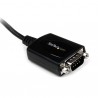 StarTech.com  1 ft USB to RS232 Serial DB9 Adapter Cable with COM Retention