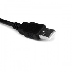StarTech.com  1 ft USB to RS232 Serial DB9 Adapter Cable with COM Retention