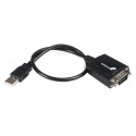 StarTech.com 1 ft USB to RS232 Serial DB9 Adapter Cable with COM Retention