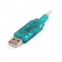 StarTech.com USB to Serial Adapter Cable M/M - USB to RS232 DB9 - Serial Adapter - USB to RS-232 adapter - USB - R