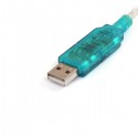 StarTech.com USB to Serial Adapter Cable M/M - USB to RS232 DB9 - Serial Adapter - USB to RS-232 adapter - USB - R