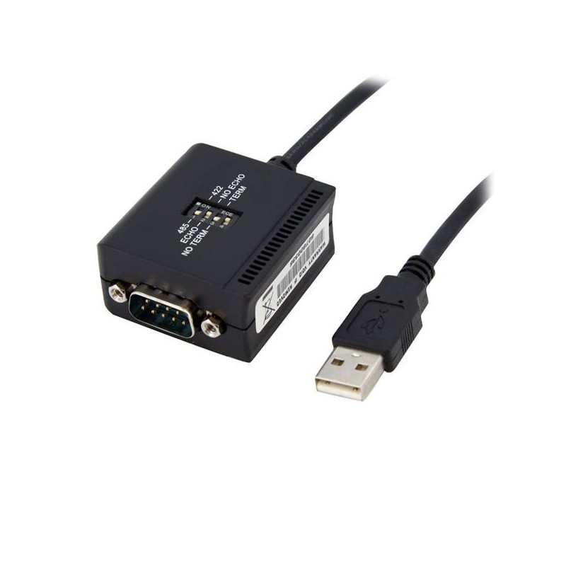 StarTech.com RS422 RS485 USB Serial Cable Adapter w/ COM Retention