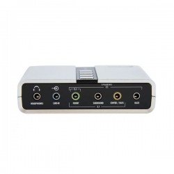 StarTech.com  7.1 USB Audio Adapter External Sound Card with SPDIF Digital Audio
