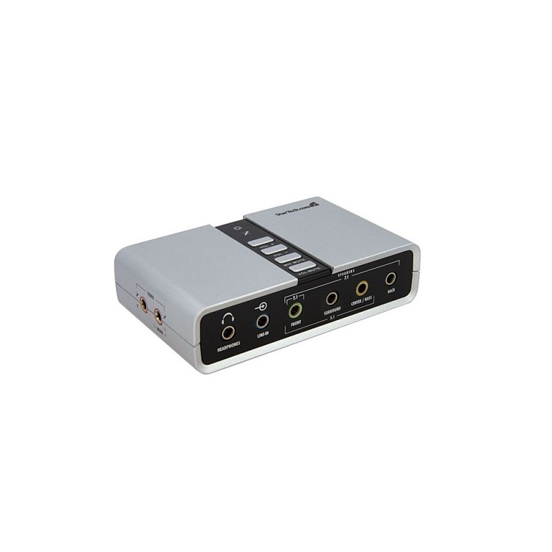 StarTech.com 7.1 USB Audio Adapter External Sound Card with SPDIF Digital Audio