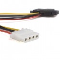 StarTech.com SATA to LP4 Power Cable Adapter with 2 Additional LP4