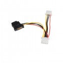 StarTech.com SATA to LP4 Power Cable Adapter with 2 Additional LP4