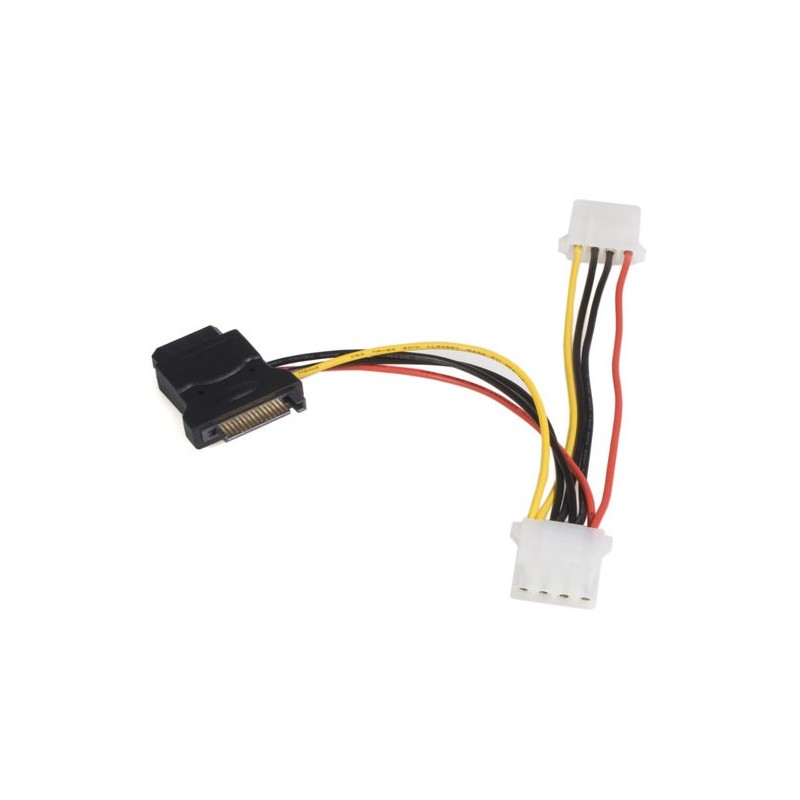 StarTech.com SATA to LP4 Power Cable Adapter with 2 Additional LP4