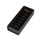 StarTech.com 7-Port USB 3.0 Hub - Desktop or Wall-Mountable Metal Enclosure