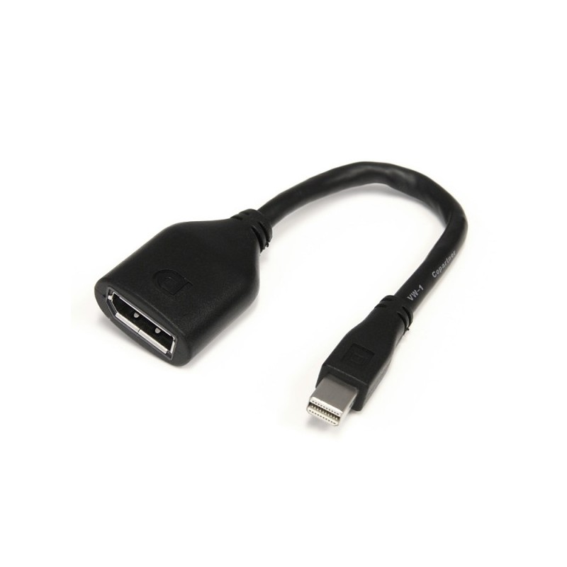 StarTech.com 6in Mini DisplayPort to DisplayPort Video Cable Adapter