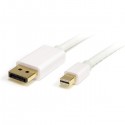 StarTech.com 3m (10 ft) White Mini DisplayPort to DisplayPort 1.2 Adapter Cable M/M - DisplayPort 4k