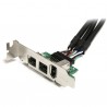 StarTech.com  3 Port 2b 1a 1394 Mini PCI Express FireWire Card Adapter