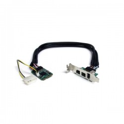 StarTech.com  3 Port 2b 1a 1394 Mini PCI Express FireWire Card Adapter