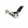 StarTech.com  3 Port 2b 1a 1394 Mini PCI Express FireWire Card Adapter