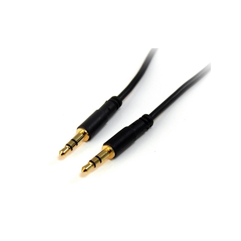 StarTech.com 10 ft Slim 3.5mm Stereo Audio Cable - M/M