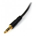 StarTech.com 15 ft Slim 3.5mm Stereo Audio Cable - M/M