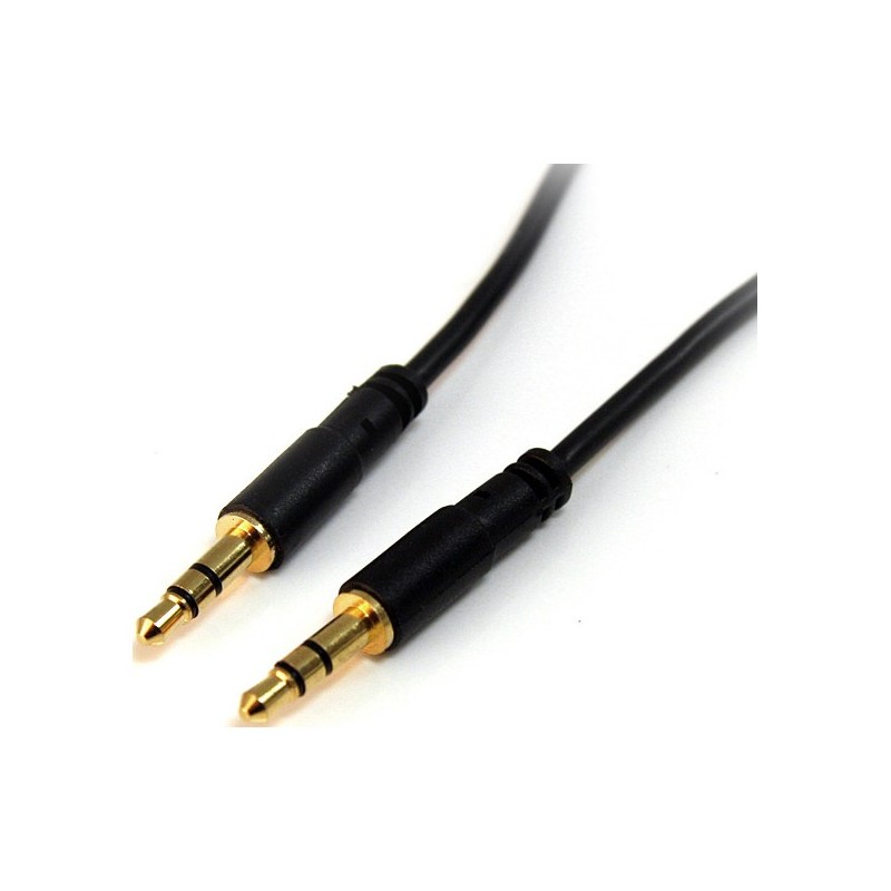 StarTech.com 15 ft Slim 3.5mm Stereo Audio Cable - M/M