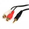 StarTech.com  6 ft. PC to Stereo Component Cable 3.5mm Male to 2x RCA Female