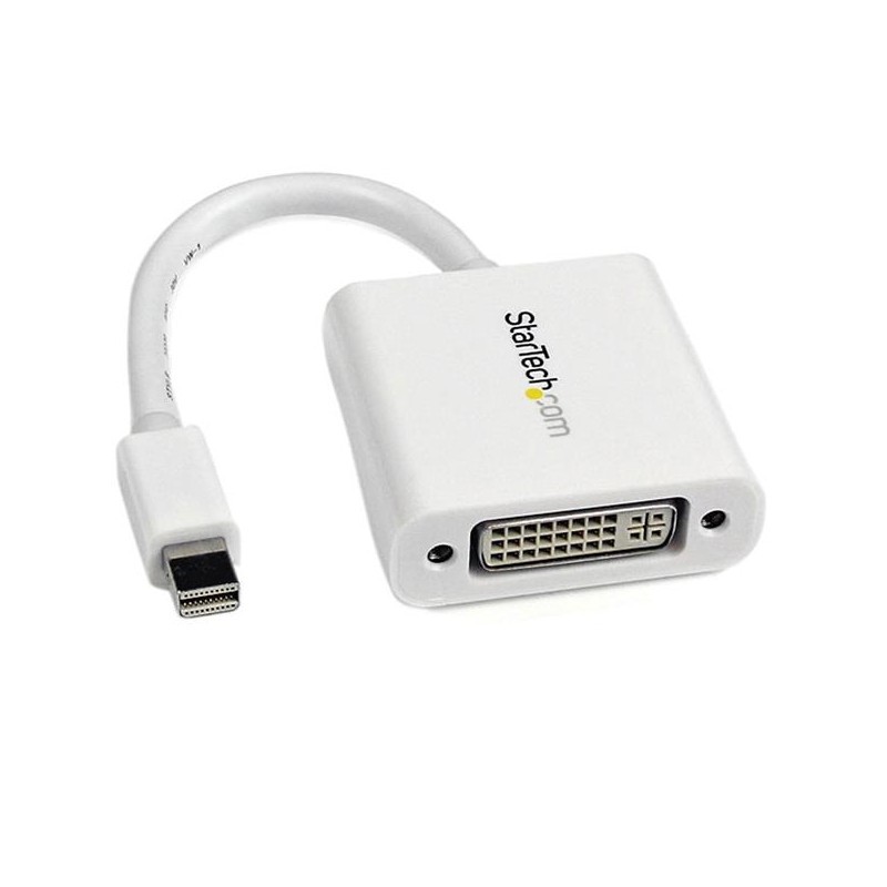 Mini DisplayPort&reg; to DVI Video Adapter Converter - White