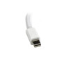 Mini DisplayPort&reg; to VGA Video Adapter Converter - White