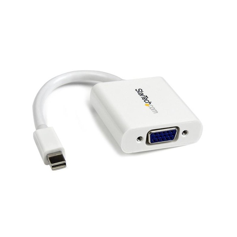 Mini DisplayPort&reg; to VGA Video Adapter Converter - White