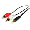 StarTech.com  0.92m 3.5mm/2xRCA M/M
