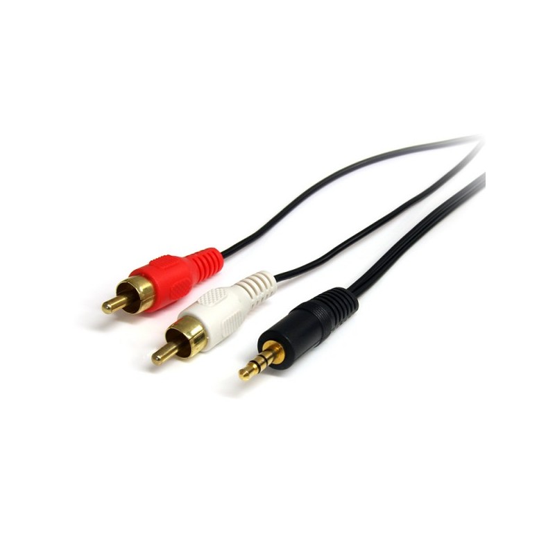 StarTech.com 0.92m 3.5mm/2xRCA M/M