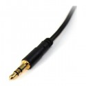 StarTech.com 3 ft Slim 3.5mm Stereo Audio Cable - M/M