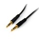 StarTech.com 6 ft Slim 3.5mm Stereo Audio Cable - M/M