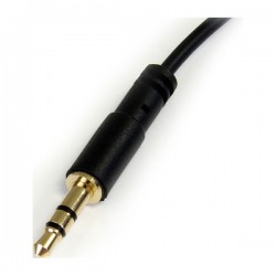 StarTech.com  6 ft Slim 3.5mm to Right Angle Stereo Audio Cable - M/M