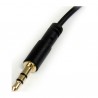StarTech.com  6 ft Slim 3.5mm to Right Angle Stereo Audio Cable - M/M