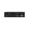 3.5in Front Bay 22-in-1 USB 2.0 Internal Multi Media Memory Card Reader - Black